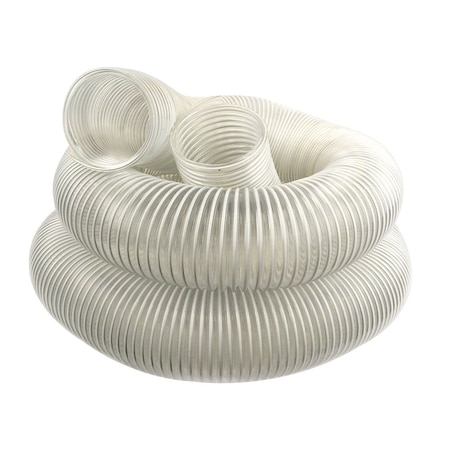 Big Horn 4 Inch x 20 Feet Clear-Flex Hose, Boxed - Replaces Jet JW1032 11494